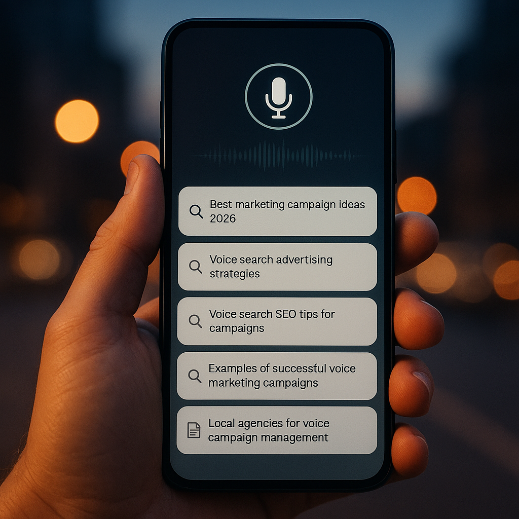 Voice Search Is Quietly Reshaping Digital Marketing Campaigns